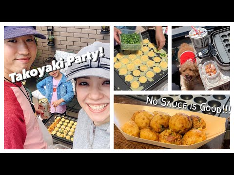 TAKOYAKI Party (Octopus Balls) | OCHIKERON | Create Eat Happy :)