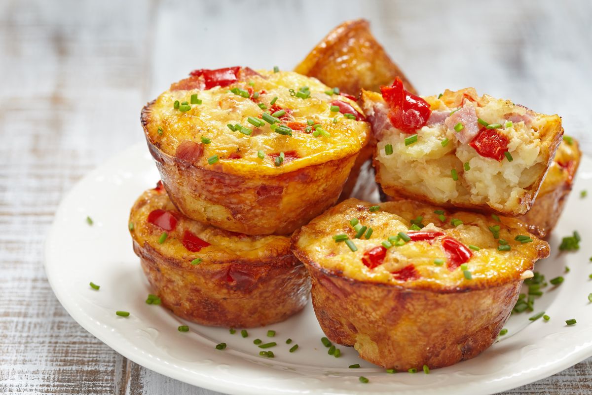 Simply Potatoes® Hash Brown Southwestern Egg Muffin